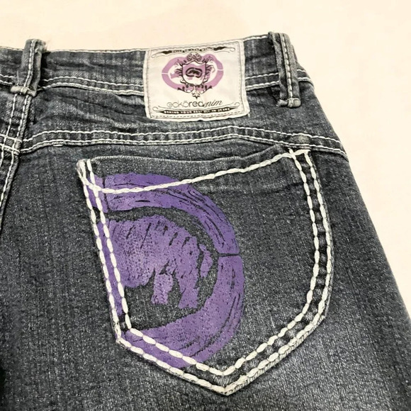 Ecko Red Denim Jeans Womens Size 7/8 Pants - Picture 11 of 14